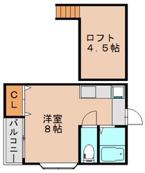 モンシャンブルの物件間取画像